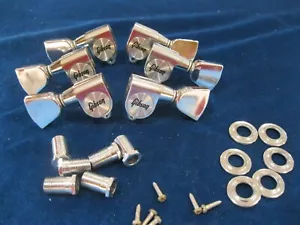 GIBSON early 80's Tuners for Les Paul SG Firebrand Challenger Sonex Clean Set - Picture 1 of 20