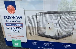 Top Paw 42” Folding Crate NIB - Picture 1 of 5