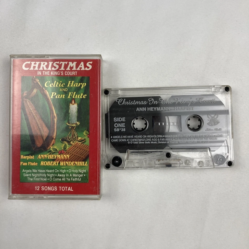 Ann Heymann, Robert Windenhill ‎– Christmas In The King's Court CASSETTE - Image 1 of 2