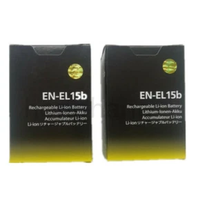 2x EN-EL15B ENEL15B New Battery For Nikon D7100 D7000 D800 D810 D750 Z7 Z6 V1 - Picture 1 of 1