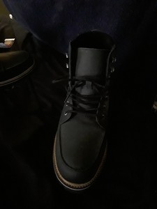 lacoste black boots