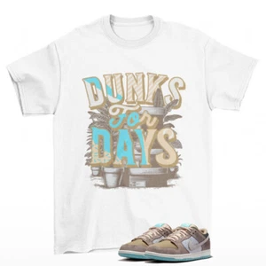 Gestapeltes Shirt weiß passend für SB Dunk niedrig große Geldeinsparungen FZ3129-200 - Bild 1 von 2