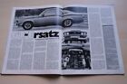 Rallye Racing 2983) Opel Manta A GT/E mit 105PS im Fahrbericht auf 2 Seiten