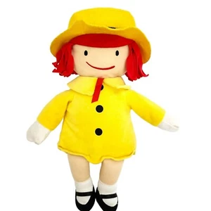 Kohl's Cares Madeline Plush Soft Stuffed Doll Yellow Dress and Hat Red Hair 14in - Picture 1 of 6