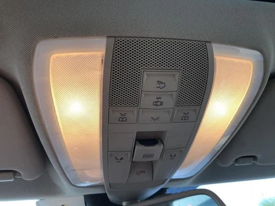 2012-2015 MERCEDES BENZ C250 Roof Overhead Console Gray w/ Sunroof Controls 3765 - Image 1 of 4
