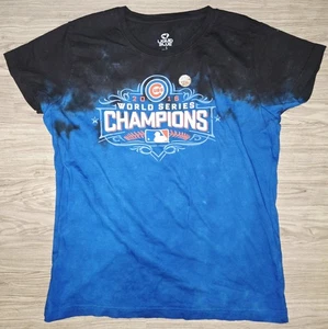 LIQUID BLUE CHICAGO CUBS WOLD SERIES CHAMPIONS 2016 YOUTH GR. L TSHIRT NEU UNGETRAGEN - Bild 1 von 4