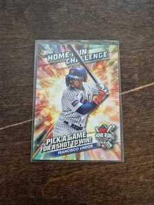 2024 Topps Home Run Challenge Francisco Lindor New York Mets - Picture 1 of 1