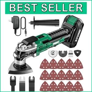 Lightweight KIMO 20V Cordless Oscillating Multi-Tool - 26 Accessories Included - Picture 1 of 11