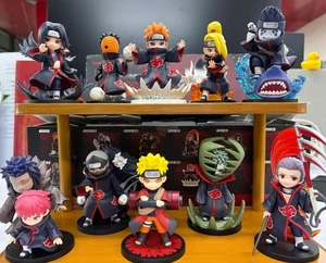GONG Naruto: Shippuden Series Battle Against Akatsuki Figure Full Set 8 - Picture 1 of 16