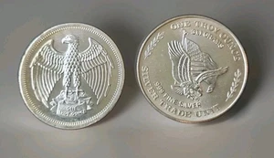 1974&1981 US Assay Office San Francisco 1 oz Round .999 Silver Round Trade Units - Bild 1 von 9