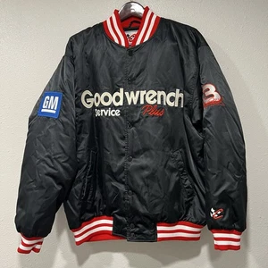 Vintage NASCAR Dale Earnhardt Satin Grail Jacket Goodwrench Size Large 90’s GM 3 - Bild 1 von 14