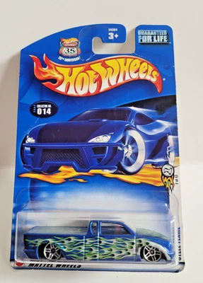 Hot Wheels 2003 First Editions 2/42  Steel Flame Blue - Image 1 of 4