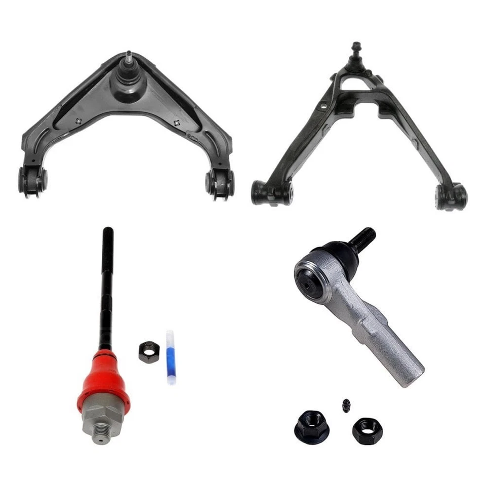 For GMC Yukon XL 2500 07-13 Control Arm with Ball Joint and Tie Rod End Kit Foto 1 de 1