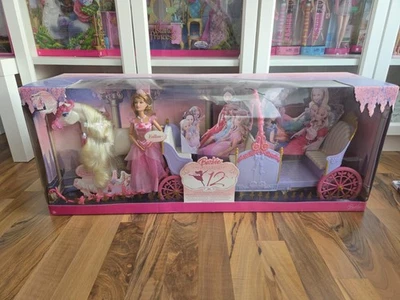Barbie 12 Dancing Princesses Fallon Carriage NRFB - Image 1 of 3