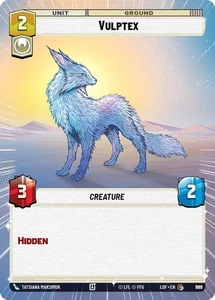 Star Wars Unlimited- Vulptex (Hyperspace Foil) - Legends of the Force - Picture 1 of 1