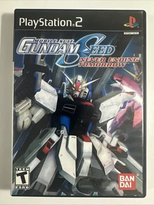 Mobile Suit Gundam Seed: Never Ending Tomorrow (PlayStation 2, PS2) Complete CIB - Picture 1 of 5