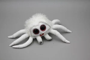 Ty Beanie Boos Spinderella 6" Blanco Araña Rojo Brillo Ojos Boo LINDO Halloween - Imagen 1 de 5