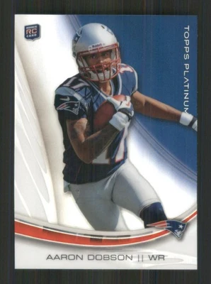 2013 Topps Platinum #138 Aaron Dobson New England Patriots 43658 - Image 1 of 2