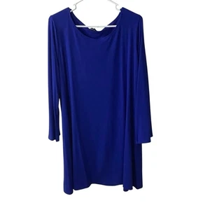 Eileen Fisher Damen royalblaues Kleid Größe 2X - Bild 1 von 6