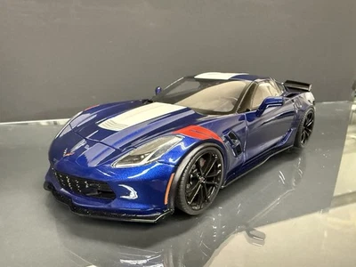 GT Spirit 1/18 Chevy Corvette C7 Grand Sport  Blue - Image 1 of 4