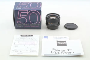 [Top MINT in Box] Contax Carl Zeiss Planar 50mm F1.4 Lens MMJ C/Y From JAPAN - Picture 1 of 11