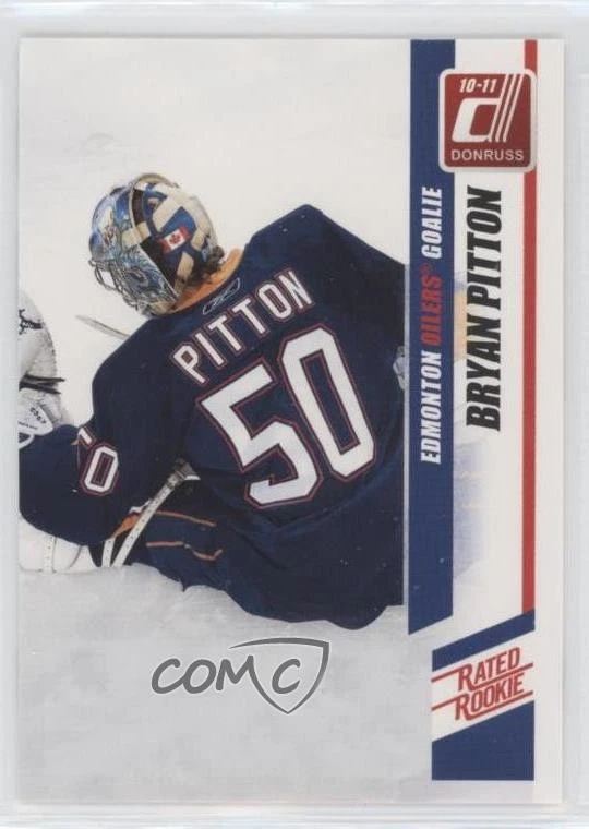 2010-11 Donruss Rated Rookie Bryan Pitton #276 Rookie RC - Image 1 of 2