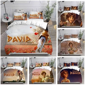 Cosplay David the Shepherd 3D Duvet Cover Bedding Set Pillowcase Quilt Single - Picture 1 of 32