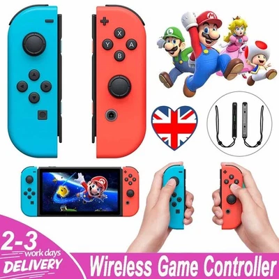 For Nintendo Switch Joy Con Controller Left & Right Wireless Pair Gamepad Joypad