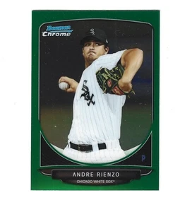 2013 Bowman Chrome Prospects Green Refractors #BCP210 Andre Rienzo  WHITE SOX - Picture 1 of 2