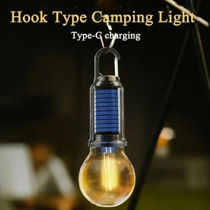 1/2 pieza Lámpara LED Solar Camping Linterna LED Impermeable Portátil Lámpara de Mano - Imagen 1 de 12