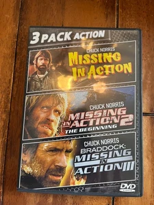 Chuch Norris: 3 Pack Action (DVD, 1988) - Picture 1 of 1