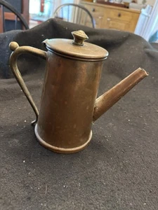 Vintage GMT & Bro Copper Tea Pot - 3/4 Liter - Made in Germany - Picture 1 of 7
