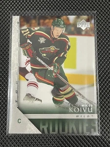 Mikko Koivu - 2005-06 Upper Deck Series 2 Young Guns #450 Rookie - Wild - Picture 1 of 2