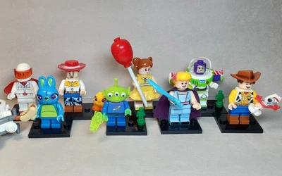 Custom Lego Toy Story 4 Minifigures 8 Pack - Image 1 of 4