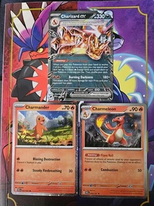 Charizard ex Black Star Promo 196 & Jumbo Charizard & Charmander & Charmeleon - Picture 1 of 10