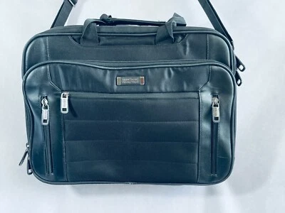 Kenneth Cole Reaction men's shoulder bag Black Polyester/leather R-Tech Laptop  - Image 1 of 4
