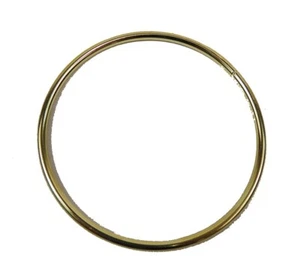 Anello Metallo Cm 5 Pz 12 Oro Decorazioni Applicazione Bomboniere - Imagen 1 de 1