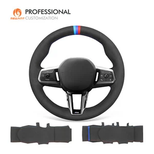 Funda de volante de gamuza MEWANT para BMW M Sport U06 X1 U11 iX1 U11 X2 U10 iX2 U10 - Imagen 1 de 11