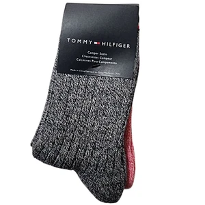 Tommy Hilfiger Girls Heather Camper Sock Size Small (9-11) - Picture 1 of 10