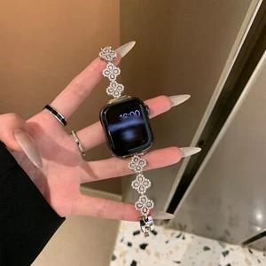 Bling Wrist Band Bracelet for Apple Watch Series 10 9 SE 8 7 6 42/44/45/46/49mm - Picture 1 of 14