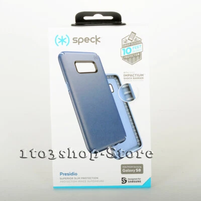 Funda rígida a presión Speck Presidio para Samsung Galaxy S8 S 8 azul marino Foto 1 de 4