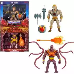 MOTU 2-Pack Masters of the Universe X Stranger Things: He-Man & Vecna Figures 🆕 - Picture 1 of 9