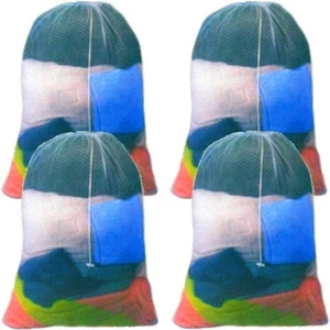 4x Wäschenetz XXL Wäschesack Kleidersack Wäschebeutel 60 x 90 cm mit Zugband - Bild 1 von 2