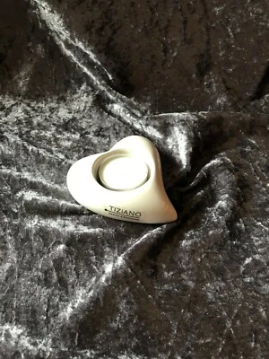 Tiziano Design Keramik Kerzenhalter Herzen Teelicht drei Farben Amore - Bild 1 von 4