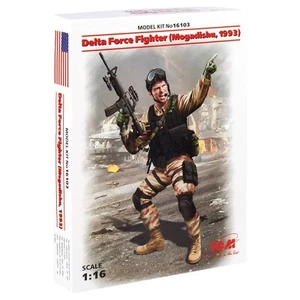 ICM 16103 Plastik Modellbausatz Maßstab 1:16 Delta Force Fighter (Mogadischu, 1993) - Bild 1 von 13