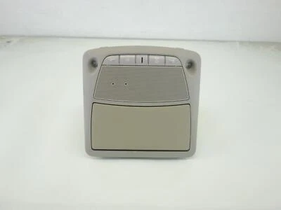 13-14 NISSAN SENTRA Interior Front Roof Overhead Dome Map Lights Console Beige - Image 1 of 4