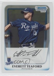 2011 Bowman Chrome Prospects Everett Teaford #BCP20 Rookie RC