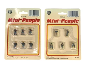 4260/4264 IHC Mini-People HO 1/87 Set of Firefighters and Observers - Sealed - Picture 1 of 3