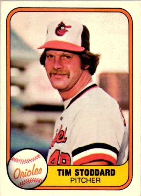 1981 Fleer - Tim Stoddard #176 Orioles - Image 1 of 2