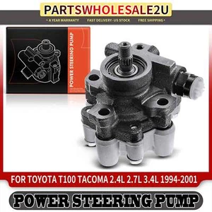 Power Steering Pump Assembly for Toyota Tacoma T100 2.7L 2.4L Engine 1995 1996 - Picture 1 of 11